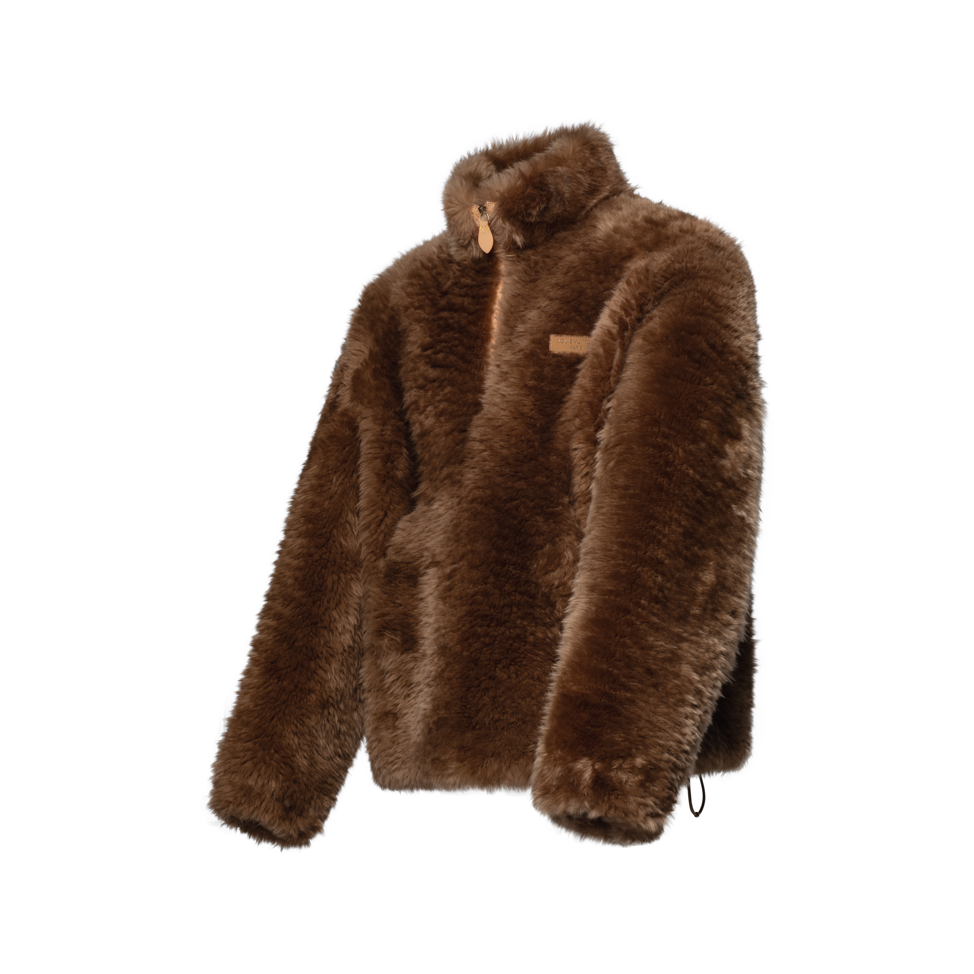 LOUIS VUITTON エシャルプ ネバーフリーズ シャーリング Shearling Half-Zip Anorak - Men - Ready-to-Wear | LOUIS VUITTON ®